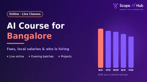 AI Course in Bangalore (Online, 2026): Fees, Salaries & Who Is Hiring