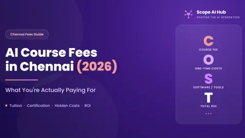 AI Course Fees in Chennai (2026): Complete Breakdown