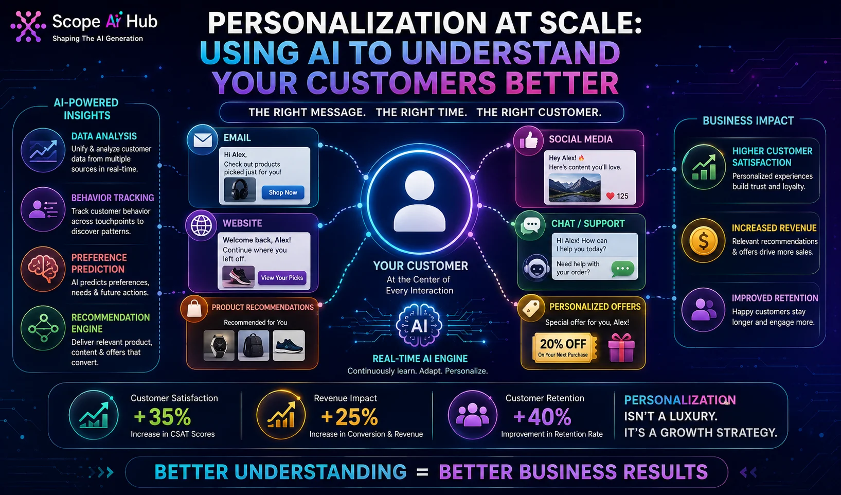 Personalization at Scale: Using AI to Understand Your Customers Better